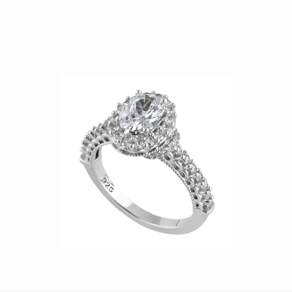 🥰 VINTAGE HALO ENG. RING - Picture 2 of 8